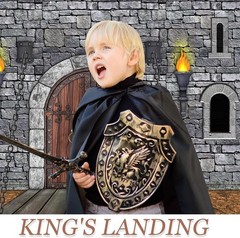 Medieval Castle Backdrop 7×5 ft Wall Decorations for Knight Theme Party