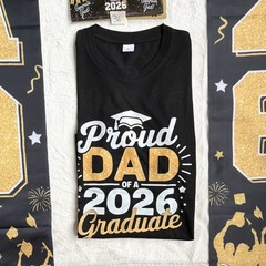 2026 Graduation Hanging Banner Set Black Gold White Congrats Grad Class of 2026