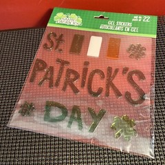 Saint Patrick’s Day Gel Wax Decorations Lot Factory Sealed