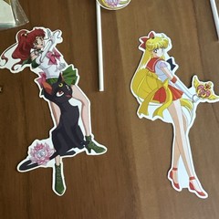 Animae Sailor Moon birthday Banner, Garland, decorations
