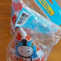 Thomas and Friends Birthday Cups (24) and Hats (16)