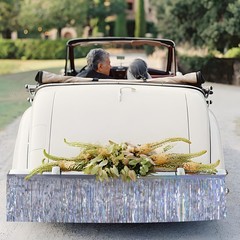 Laser Silver Streamers Party Decorations 4Pack 48FT Table Skirt Tinsel Garlan…