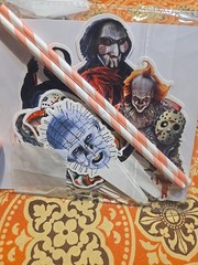 Complete Horror Birthday/Halloween Party Decoration Set Banner Tablecloth