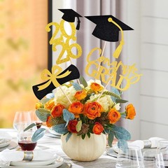 20 PCS 2026 Graduation Party Decorations Set,Class of 2026 Double Sided Gradu…
