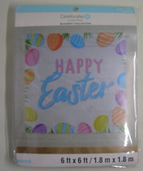 Celebrate «Happy Easter» 6′ x 6′ Backdrop NIP