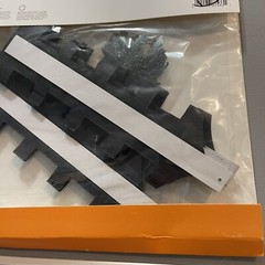 Martha Stewart Crafts Halloween Spiderweb Rosette Kit Black 2 Pkgs Of 5 Each NEW