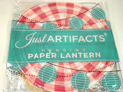 NIP Set 6 Paper Lanterns Fall 12″ Just Artifacts Pumpkins Leaves Turkey Hanging