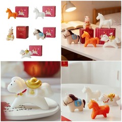 Decorative Horse Shaped Relaxation Item Using Paraffin Substance