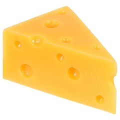 Fake Cheese Prop for Display Faux Dessert Model Simulation Triangle Cheese