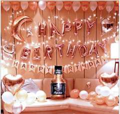Birthday Decorations Party Supplies,Happy Birthday for Kids Girl and Adult Party