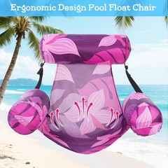 Inflatable Pool Float Chair – Pool Floats Adult Heavy Duty, Water Floating Lo…