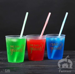 Bachelorette Party Cups – I She Said Yaaas Yes Style (16 pcs) – Engagement Part