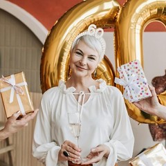 60Th Birthday Decorations for Women, 60Th Birthday Crown 60Th Birthday Party Fav