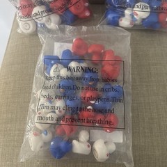 MUST HAVE! So Cute! BUY BULK! 🇺🇸 “CELEBRATE 250” Qty: 72 PATRIOTIC DUCK TRIO!