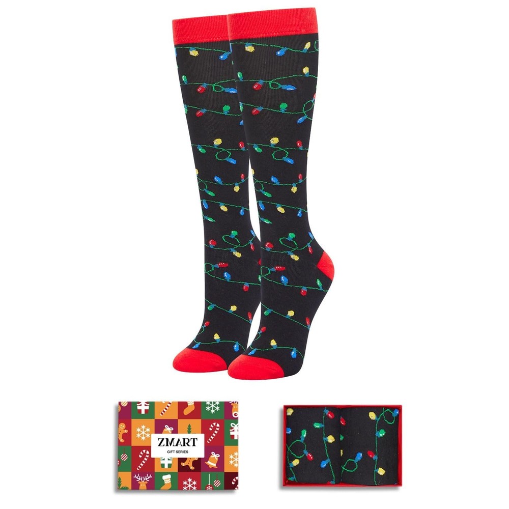 Christmas Gifts Stocking Socks for Kids – Light Up Socks Secret Santa Gifts, …