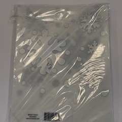 LumaBase Plastic Luminaria Lanterns, 12 Count (Pack of 1), Snowflake