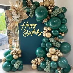 Happy Birthday Sign for Backdrop – Glitter Felt Happy Birthday Letter Sign fo…