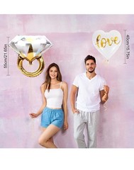 Engagement Party Decorations – Gold Engagement Congratulations Decor