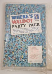 2 Where’s Waldo Party Pack Hallmark Vintage 1991 Birthday Mask, Game, Awards Etc