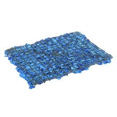 12PCS Artificial Hydrangea Wall Panels, Dark Blue, Handmade Silk Flowers 24x16in