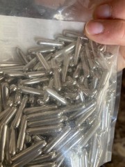 Silver Foil Metallic Strips Table Confetti Birthday (expired for crafts ONLY)