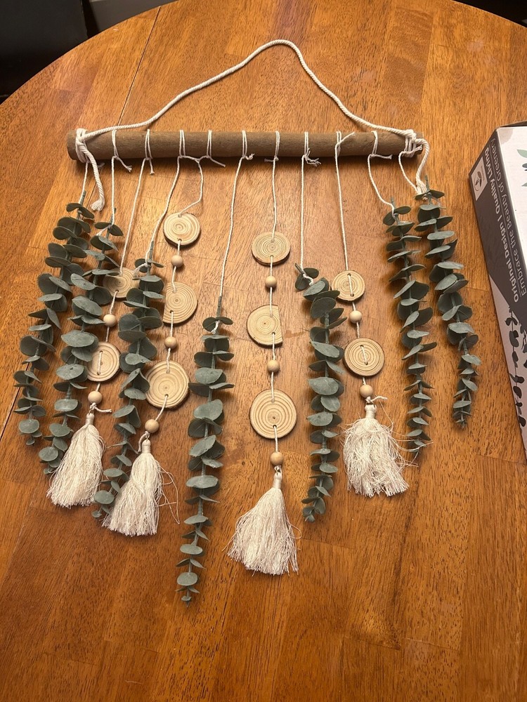 Giauma Artificial Eucalyptus Hanging Decor Hand Made Original Design