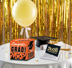 Graduation Decorations 2026 Grad Card Box for Gift Graduation Party Favors Decor