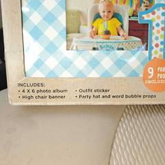 Baby Boy 1st Birthday Kit Hallmark Decorations Props