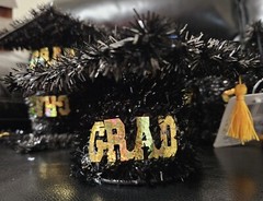 Mini Graduation Cap Party Decoration 5” High-school College 10 Total