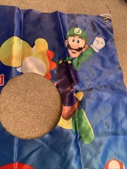 Super Mario Brothers Toss Game Target Nylon Fabric