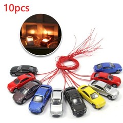 Model Trains Model Car Train 10 Pcs 45mm(L) X 16mm(W) X 11mm(H) Random Color