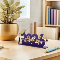 2 Pcs Graduation Season Commemorative Display Decoration Desktop of