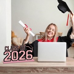 Pink Graduation Decorations 2026 11.8″ x 6.3″ 11.8 inches x 6.3 inches,