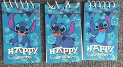 Lilo & Stitch Party Supplies Mini Notepads Happy Birthday Party Favor Set of 8