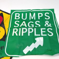 Over the Hill Birthday Party Decorations Funny Road Signs Gag Gift Decor Set