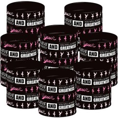 48 Pieces Ballet Party Wristbands Rubber Bracelets – Ballet Dance Birthday Pa…