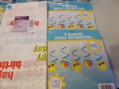 Birthday Party Decorations Lot by Party Express Hallmark SEE DESCRIPTION