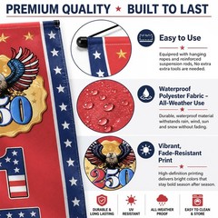 250th Anniversary Banners – 1776-2026 250th Independence Day Door Banner, Red…