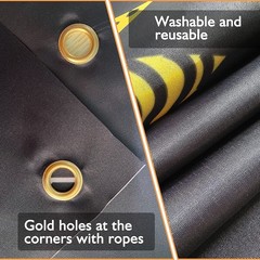 75th Black Gold Party Decoration, Back in 1951 Banner 75 Year Old Party Poste…