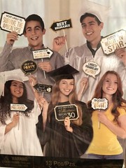 School Graduation Party Photo Props NEW Quinceanera Sweet Sixteen 13pc Signs