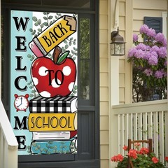 35″x71″ Back to School Celebration Banner – Eye-catching Polyester Decor