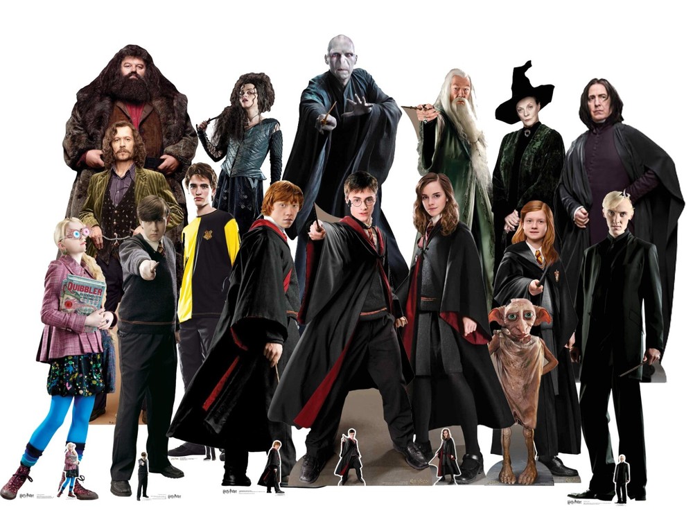 HARRY POTTER MOVIE LIFESIZE CARDBOARD CUTOUT BIRTHDAY PARTY DECORATION