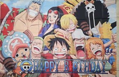 Anime Birthday Party Decor With A 39×58 Inch Banner