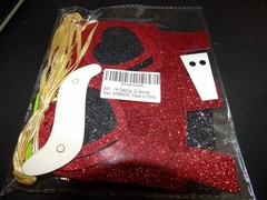 I’m Feeling 22 Black/Red Glitter Banner for 22nd Birthday Theme NEW