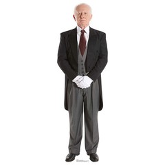 BUTLER Dapper English Valet Servant CARDBOARD CUTOUT Standee Standup Poster Prop