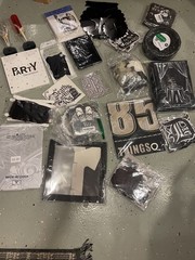 Death to My 30s Gothic 40th Birthday party decorations, plates, napkins, signs