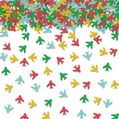 100 PCS Colorful Glitter Airplane Table Confetti Paper Party Scatters