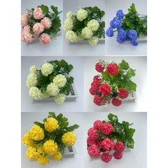 45cm Artificial Chrysanthemum Bouquet Silk Flowers for Contemporary Decor
