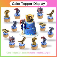 Transformers Rise Of The Beasts Party Supplies Birthday Plates Balloons Banner