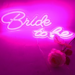 US! «Bride to be» Integrative Sign LED Neon Sign 6.53X15.63+5.39X11.97 inches